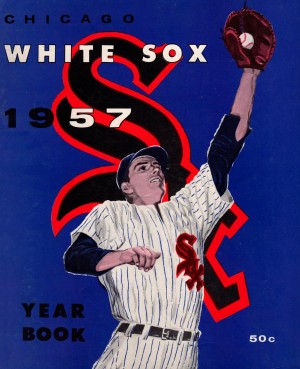 1957 Chicago White Sox Yearbook Wall Art_Vintage Baseball Art_Row One Brand Sports Print